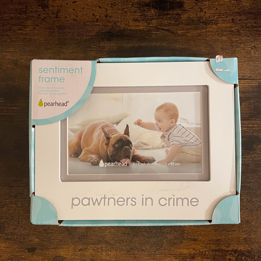 White 4x6 Photo Frame